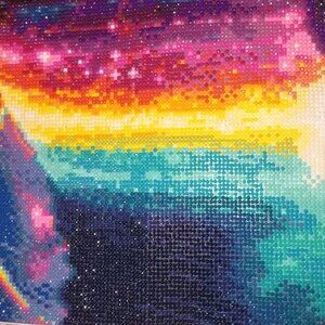 Finished diamond painting